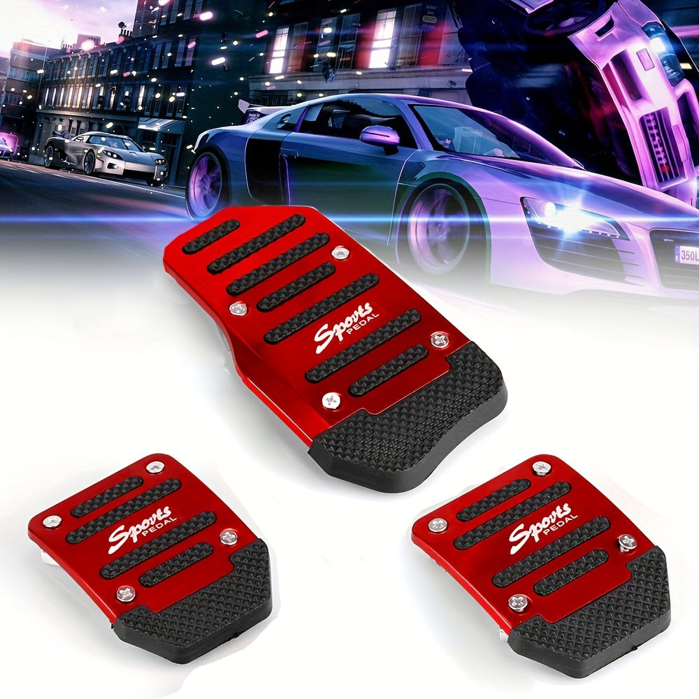 Car Anti-slip Manual Brake Clutch Pedal Decoration Plate