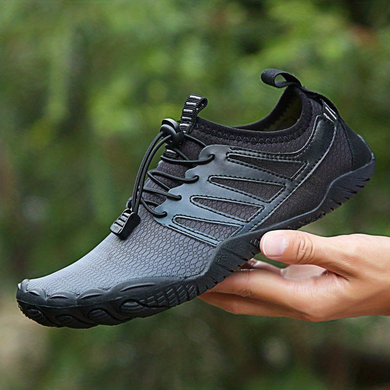 Men's Striped Water Shoes Breathable Lightweight Aqua Socks