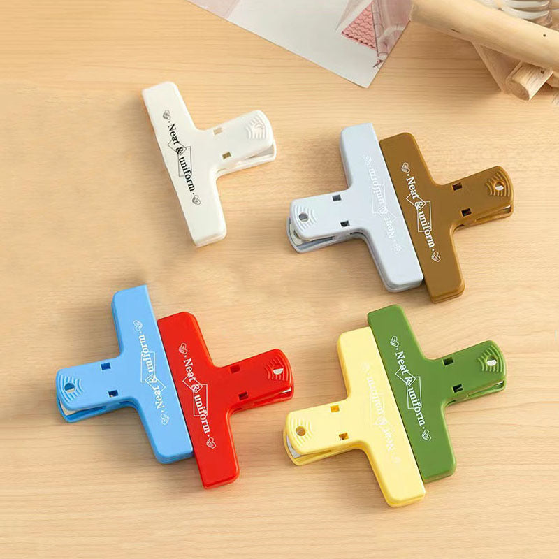 1pc Anti-slip Magnetic Clip Student File Bill Clip