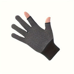 Fisherman Fingerless Gloves Anti-slip for Cycling Fishing