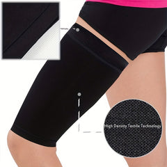 Breathable Thigh Compression Sleeves for Running Cycling Fitness