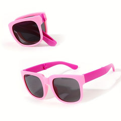 Children's Folding Bicolour Sunglasses UV Protection