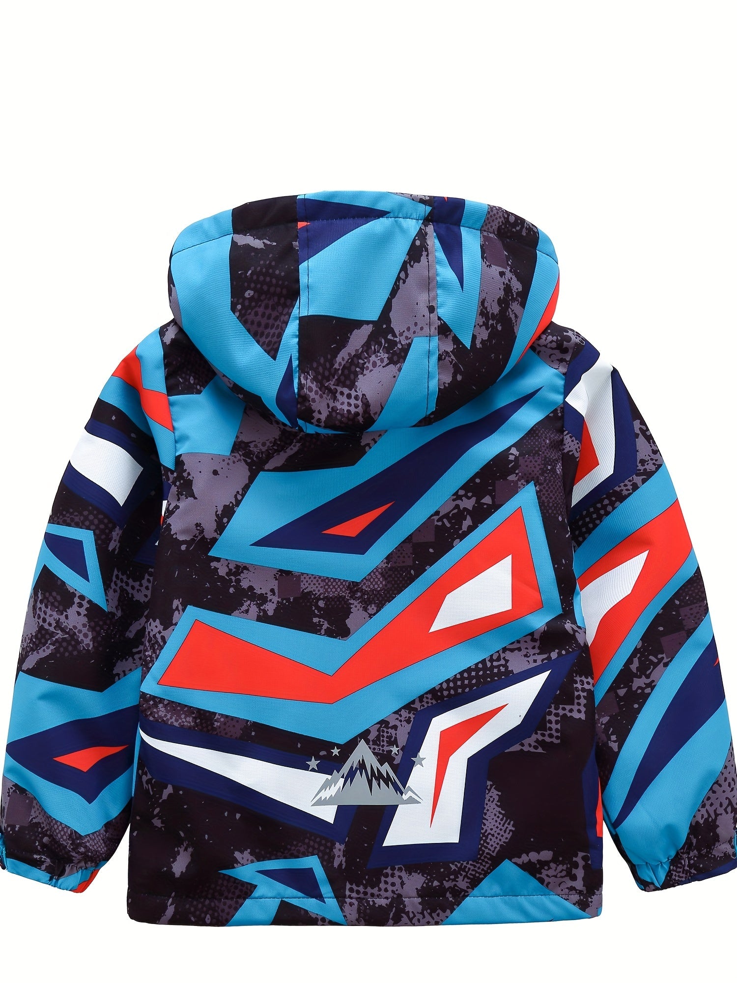 Waterproof Windproof Hooded Reflective Jacket Ski Coat