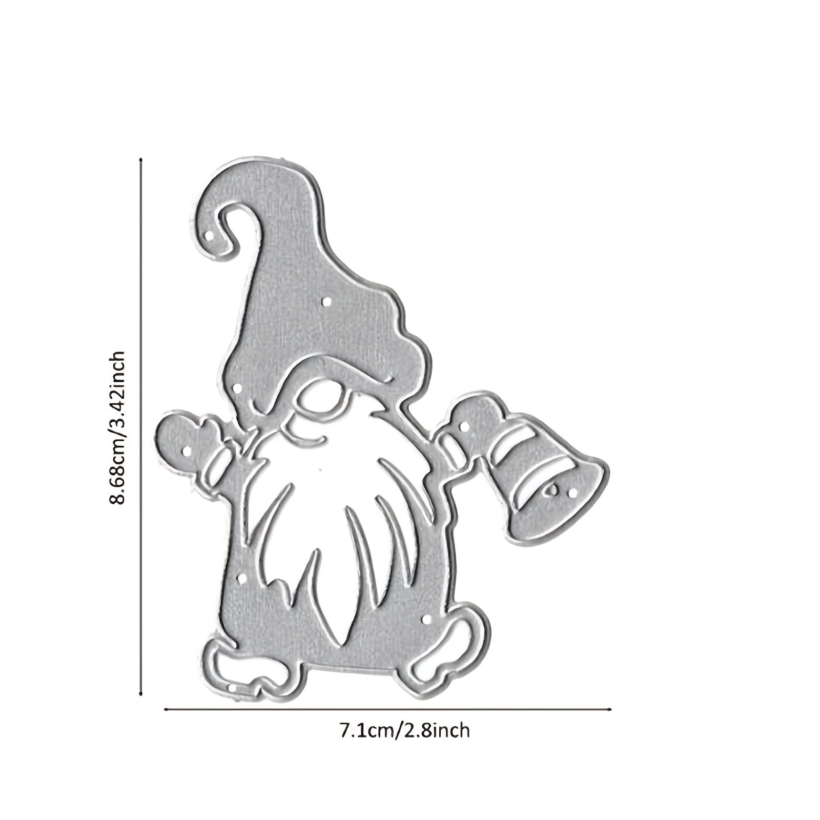 Christmas Santa Claus Die Cuts Snowflake Santa Cutting Dies DIY Scrapbooking