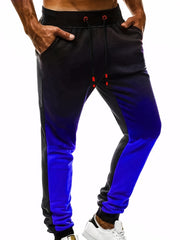 Men's Casual Gradient Jogger Sweatpants