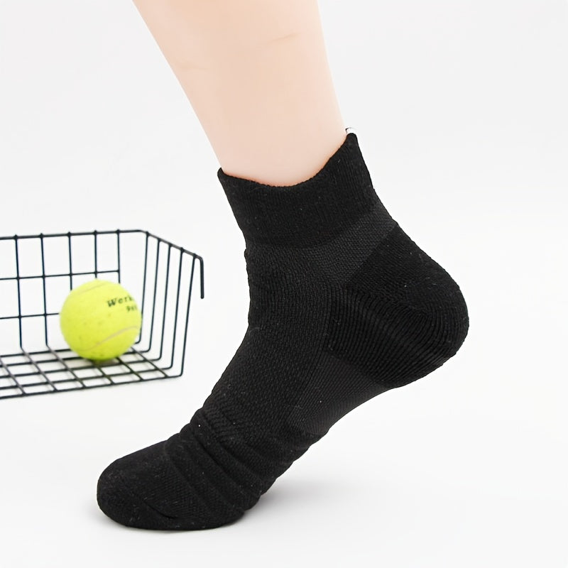 6 Pairs Men's Cotton Socks for Outdoor Activities