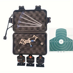 Mini Composite Bow Archery Set Stainless Steel Mini Bow