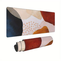Marble Style Mouse Pad 80x29.97 cm Non-Slip Rubber Base Mousepad