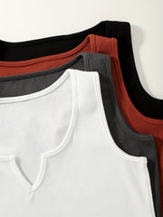4 Pack Y2K Sleeveless Crop Tank Tops for Summer