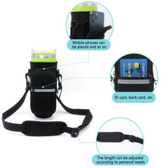 40oz Tumbler Insulated Neoprene Cup Sleeve Water Bottle Carrier Bag