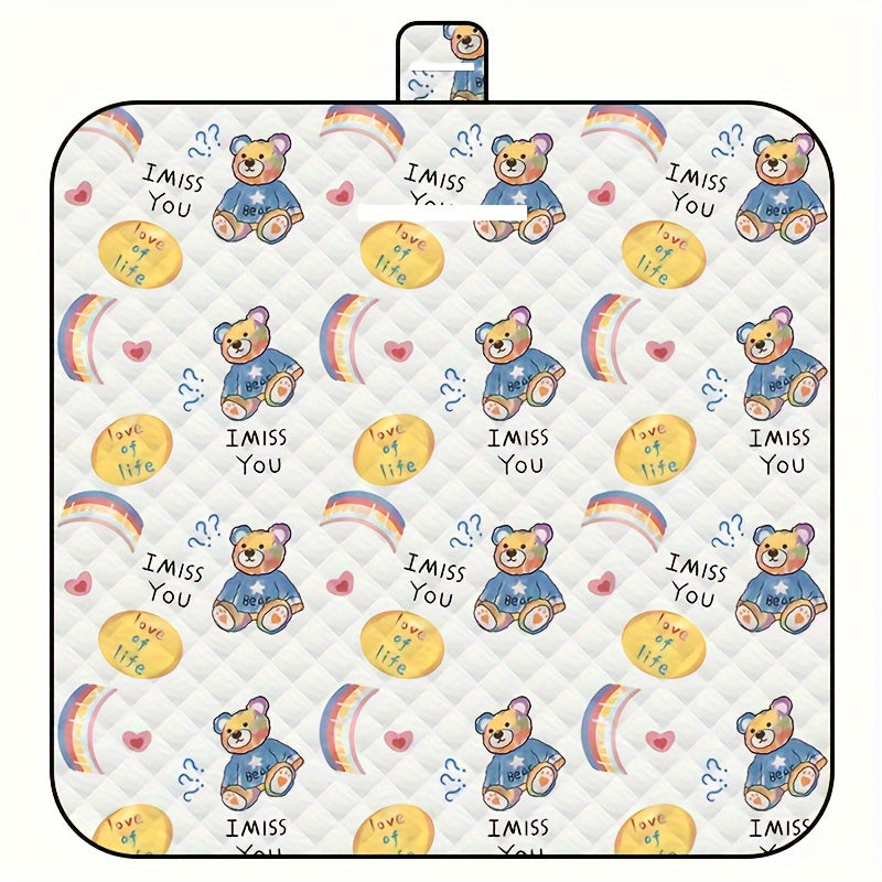 Collapsible Waterproof Beach Mat 149 X 198 Inch