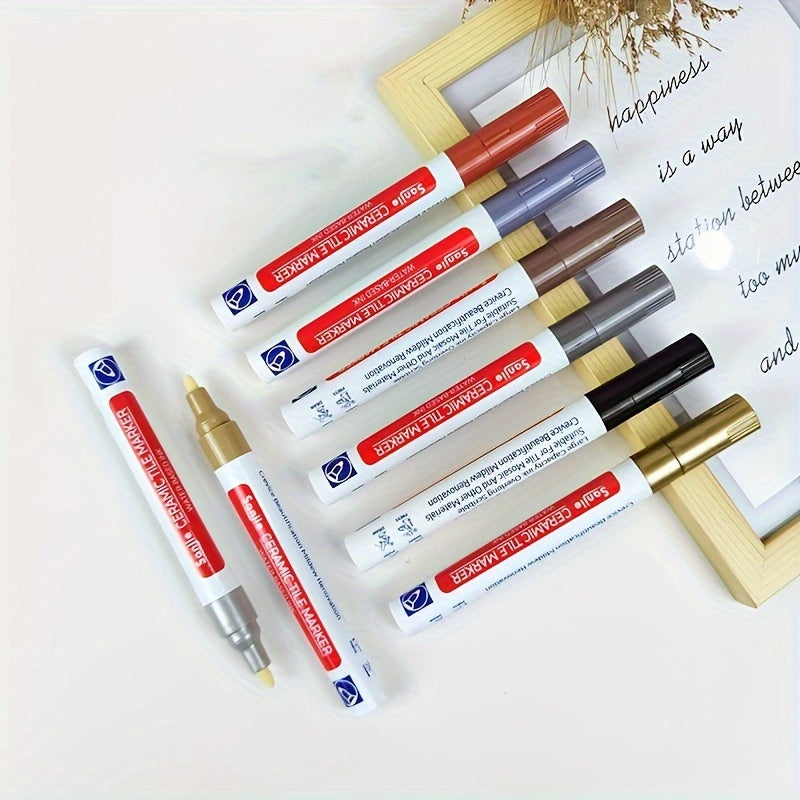Waterproof Tile Marker Grout Pen - Wall Seam Pen for Tiles - Decontamination