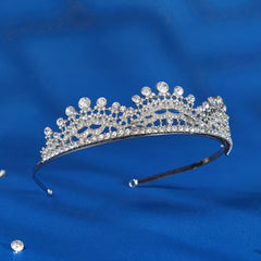 Baroque Wedding Crown and Queen Crowns Rhinestone Bridal Tiara