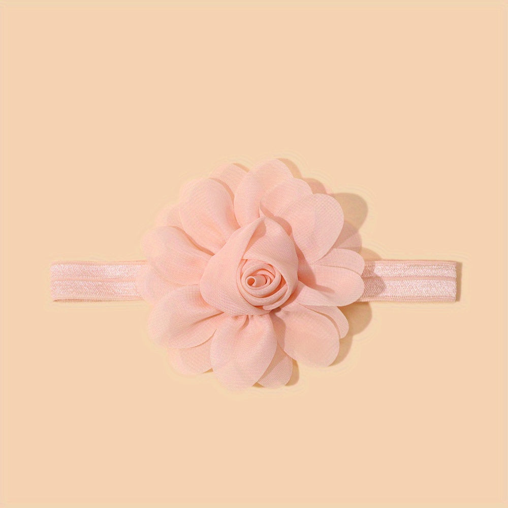 Chiffon Flower Baby Headband Newborn Infant Hair Band