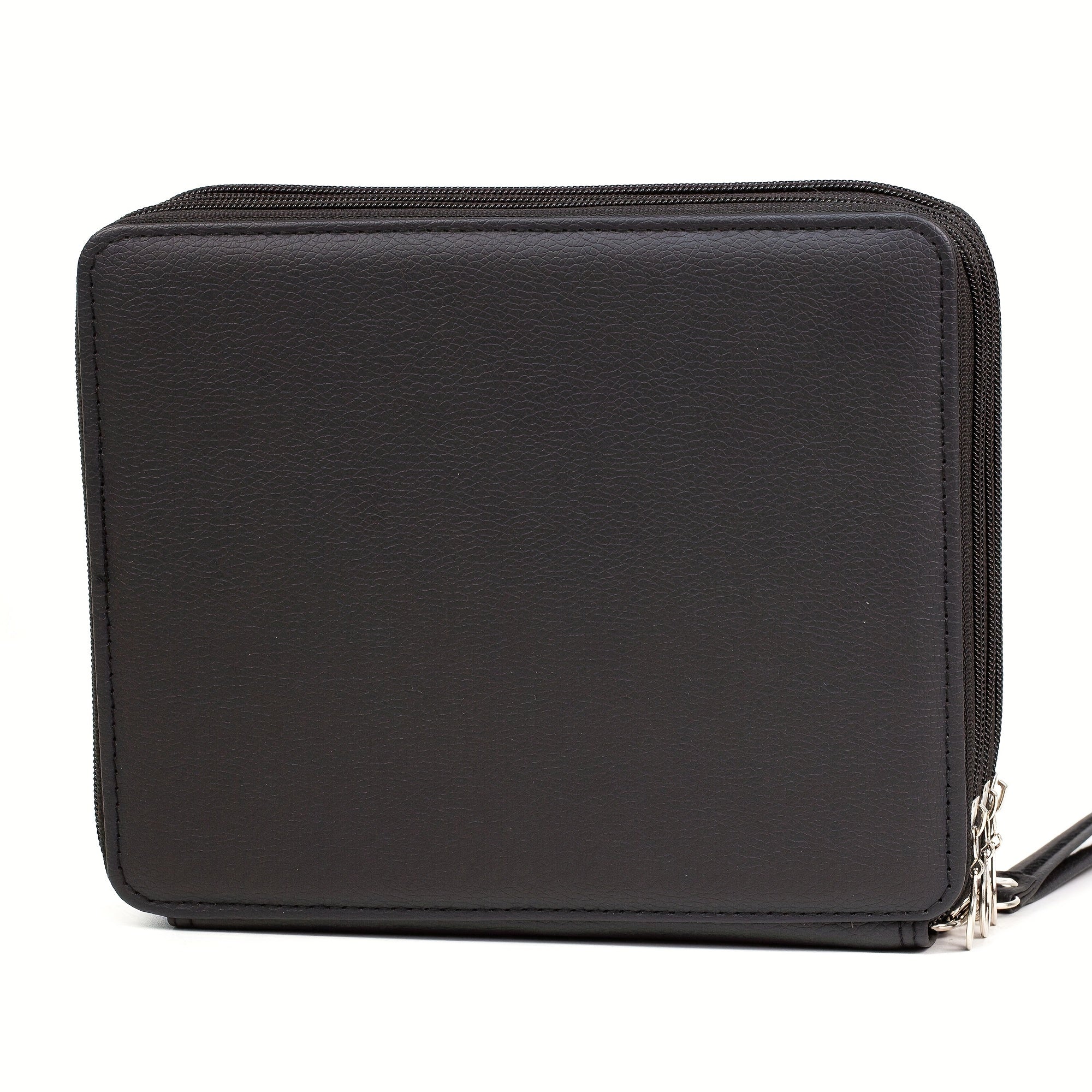 120 Slot Colored Pencil Organizer PU Leather Pencil Case