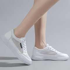 Women's Mesh Skate Shoes Lightweight Low Top Sneakers
