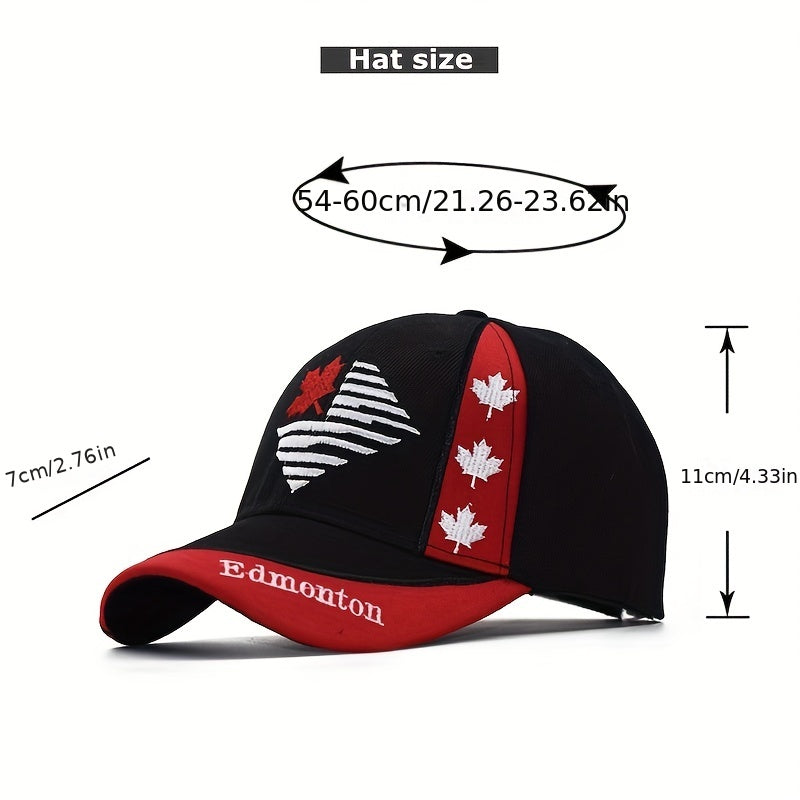 Canada Embroidered Baseball Cap