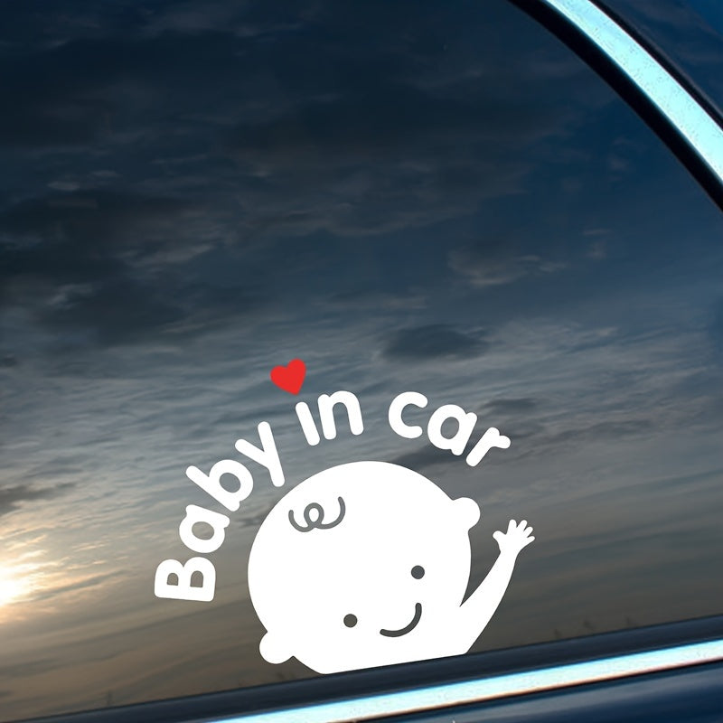 Baby In Car Car Sticker Wall Sticker 13 0 18 01cm