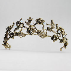 Vintage Flower Crown Headband Princess Tiara