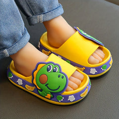 JIAGEYA Boys Cartoon Slides Slippers Lightweight Non Slip Comfy Open toe Shoes