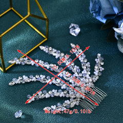 Middle Eastern Inspired Bridal Side Comb Hair Accessory