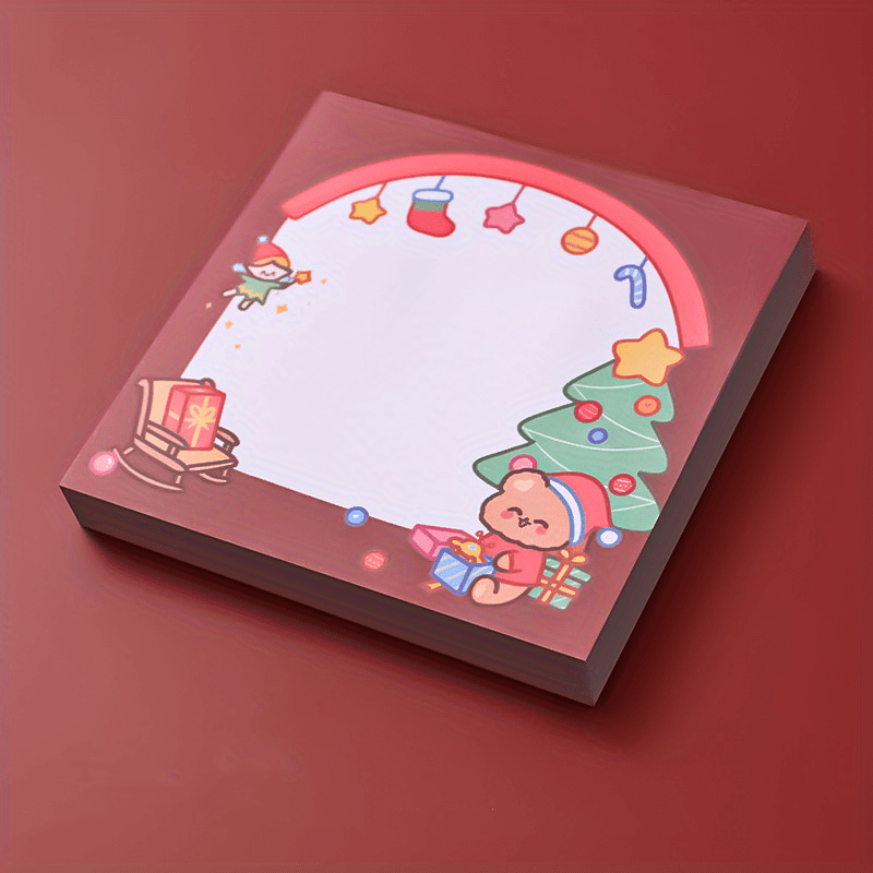 Christmas Sticky Notes Student Message Stickers 50 Sheets