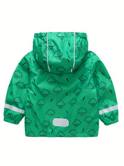 Stay Dry & Comfy Boys Soft Shell Hooded Jacket for Outdoor Adventures