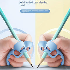 10pcs Calligraphy Pen Holder for Children, Silicone Magic Pencil Sleeve
