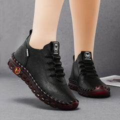Women's Platform Slip On Sneakers Lightweight Lace Up Shoes Women's Footwear