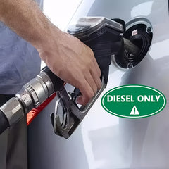 30pcs Diesel Hybrid Fuel Gas Stickers - Filling Type Sign