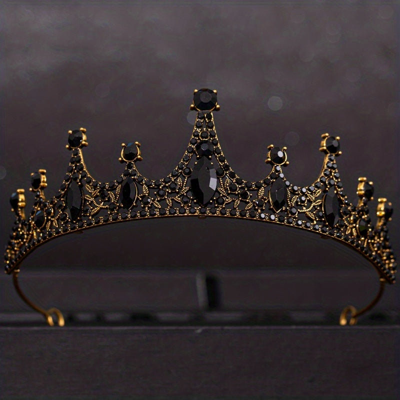 Girls Princess Tiara Halloween Crown Costume Headband Birthday Bride Hair Access