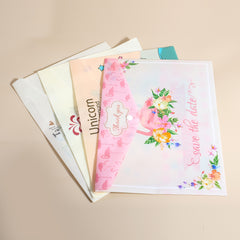1pc PVC Documents Pouch Examination Paper Bag