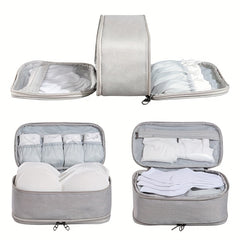 Minimalist Underwear Storage Bag Zipper Travel Organizer