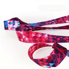Colorful Yoga Mat Storage Shoulder Belt Adjustable Exercise Straps