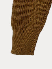 V Neck Tassel Sweater Long Sleeve Crop Sweater
