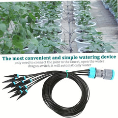 Automatic Indoor Drip Irrigation System with 10 Heads