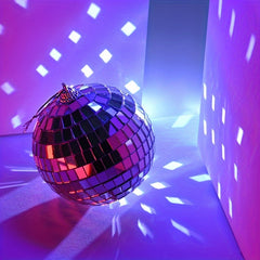 12pcs Small Foam Core Glass Mirror Balls 3.0 cm Halloween Christmas Gift