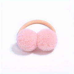 Baby Girls Ball Decor Hair Tie Scrunchies Ponytail Holders