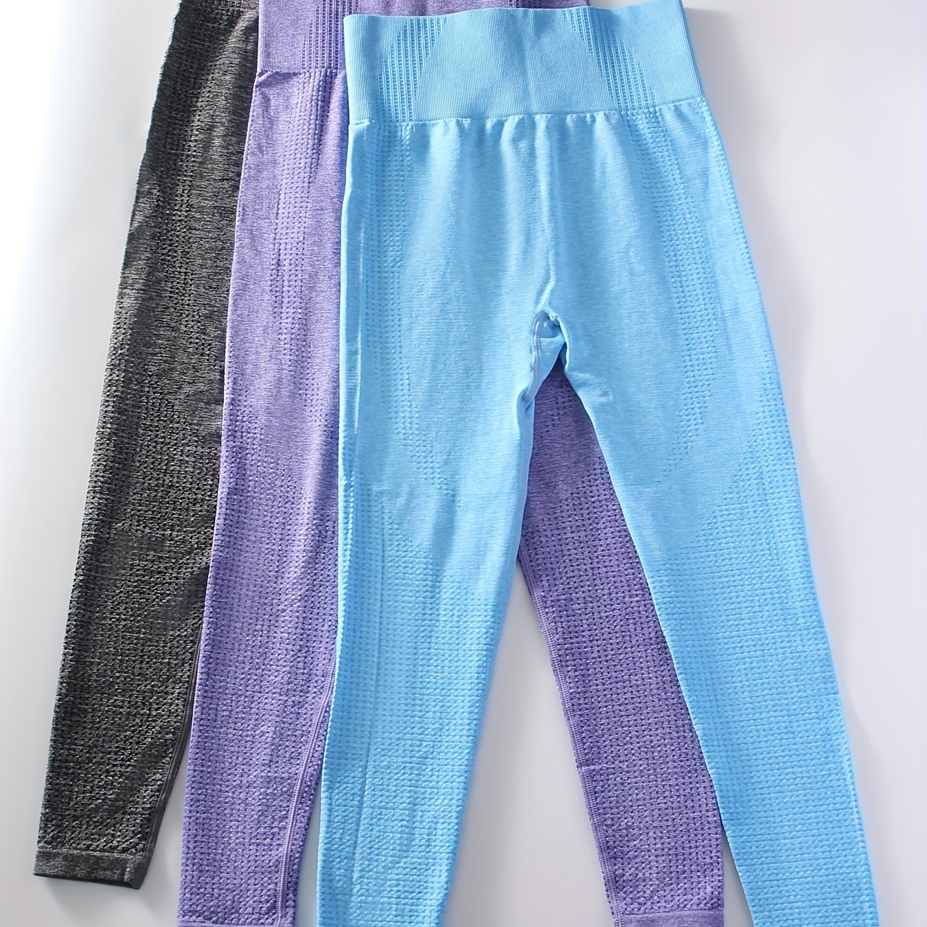 3pcs High Waisted Yoga Leggings Women's Activewear