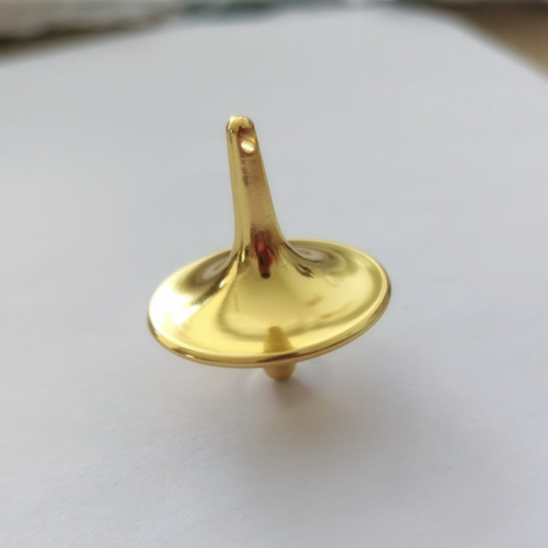 3pcs Inception Style Stainless Steel Gyroscopes w/ or w/o Holes for Relaxation