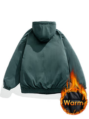 Windproof Thick Sports Jacket Hiking Hooded Jacket For Women