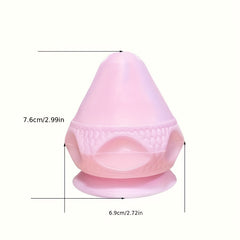 Soft Silicone Yoga Massage Ball with Suction Base
