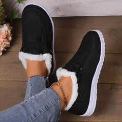 Winter Snow Boots Women's Ankle Boots Non Slip Warm Plush Shoes