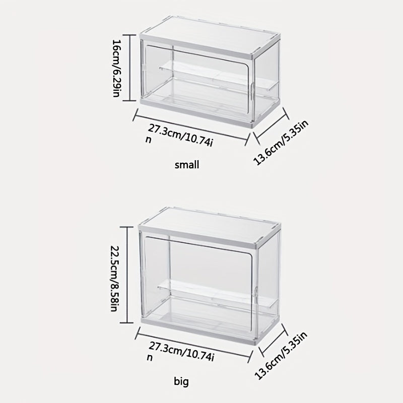 Stackable Perfume Display Case Stand with Ladder Shelf