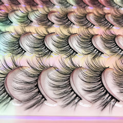 20 Pairs 3D Faux Mink False Lashes for Natural & Dramatic Makeup Look