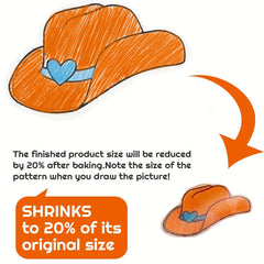 10Pcs Shrink Art Paper for Unique Crafts and Accessories