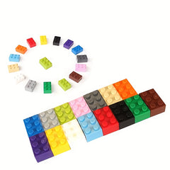 20pcs Mixed 2x3 High Building Blocks Set for DIY Kids Toys