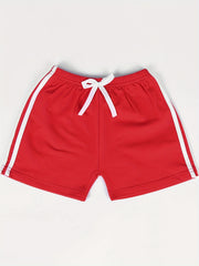 Boys Striped Casual Shorts Elastic Waist Drawstrings for Summer Holiday