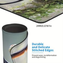 Insect & Frog Pattern 20x24cm Mouse Pad for Games and Office
