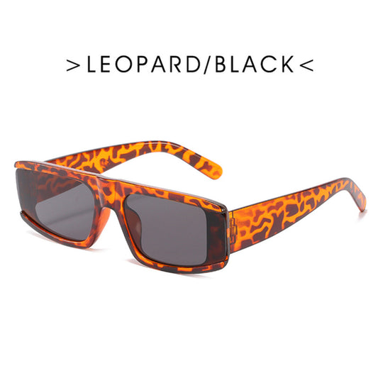 Stylish Oversized Square Sunglasses UV400 Protection Vintage Ladies